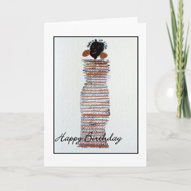 Carte de voeux d'anniversaire amusante (Devant)