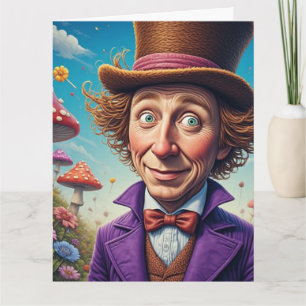Carte de vœux d'anniversaire CANDY MAN Cosplay