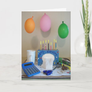 Carte de voeux d'anniversaire de collègue