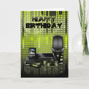 Carte de voeux d'anniversaire de Gadget Lover avec