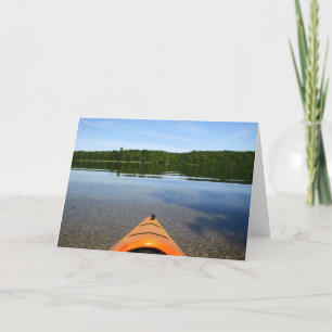 Carte de voeux d'anniversaire de Kayak