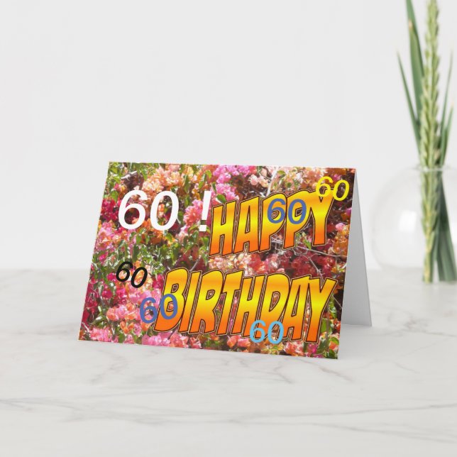 Carte de voeux d'anniversaire de modèle d'âge de (Devant)