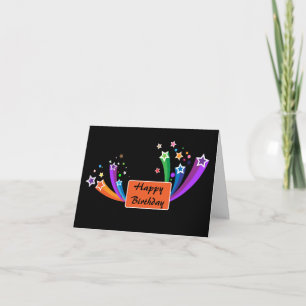 Carte de voeux d'anniversaire d'entreprise