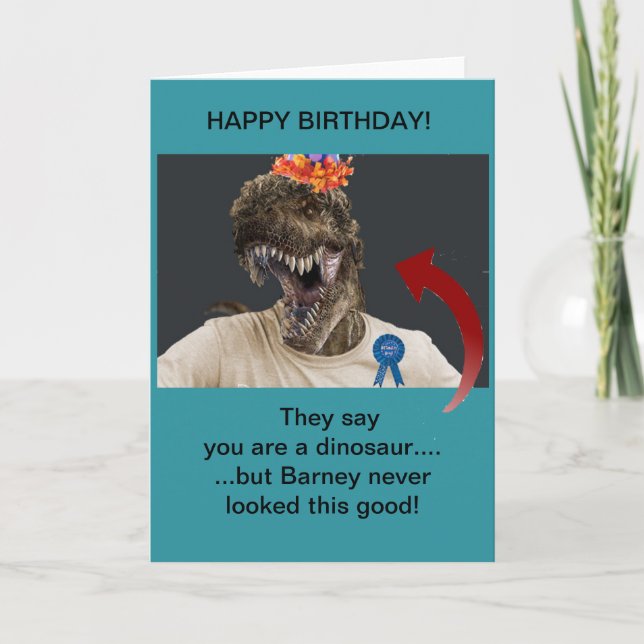 Carte de voeux d'anniversaire pour les hommes âgés (Devant)