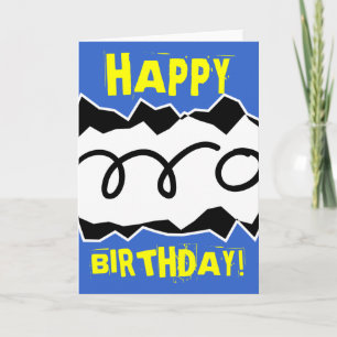Carte de voeux d'anniversaire pour les joueurs de 