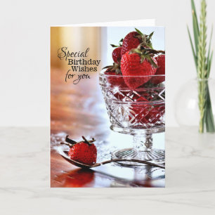 Carte de voeux d'anniversaire pour l'étincelle et