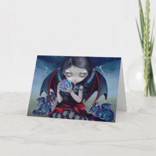 Carte de voeux "Dark Dragonling"