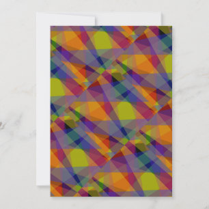 Carte de vœux Dark Geometric