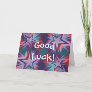 Carte de voeux Dark Jester 'Good Luck'