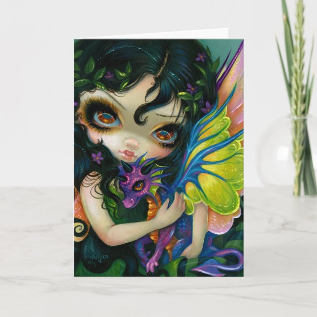 Carte de voeux "Darling Dragonling V" (Devant)
