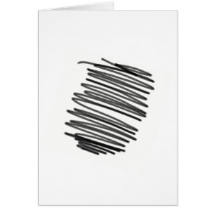 Carte de vœux d'art abstrait minimaliste énergie