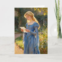 Carte de vœux d'art inspirée de l'impressionnisme 