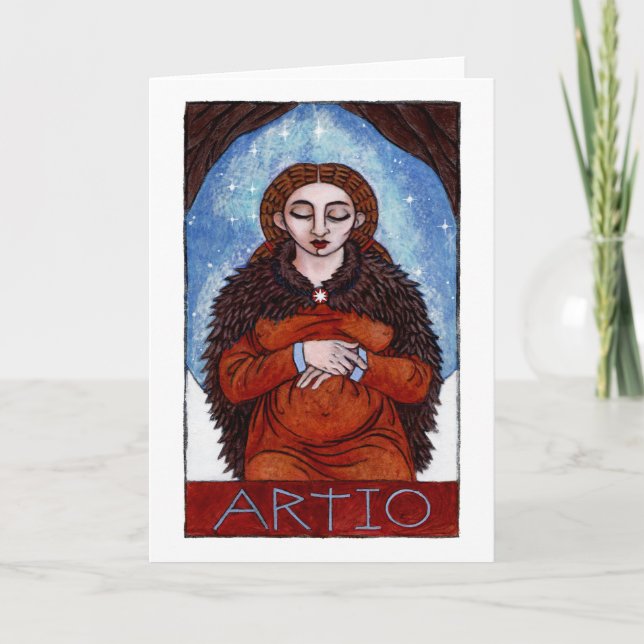Carte de voeux d'Artio (Devant)