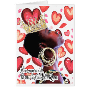 Carte de vœux d'autonomisation Black Girl Magic
