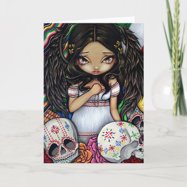 Carte de voeux de "Angel de los Muertos" (Devant)