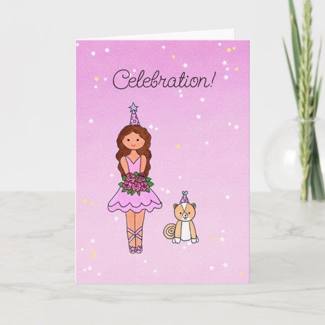 Carte de voeux de célébration (Devant)