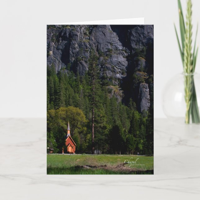 Carte de voeux de chapelle (Devant)