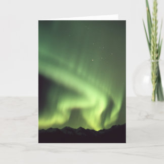 Carte de voeux de danse de ciel