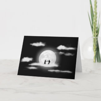 Carte de voeux de DANSE de LUNE