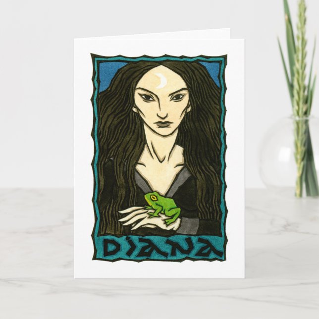 Carte de voeux de Diana (Devant)