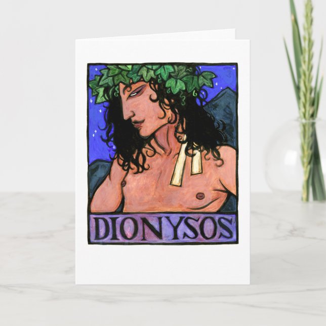 Carte de voeux de Dionysos (Devant)