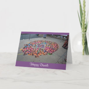 Carte de voeux de Diwali