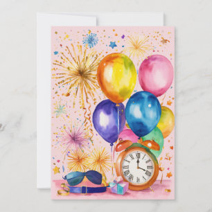 Carte de voeux de fête