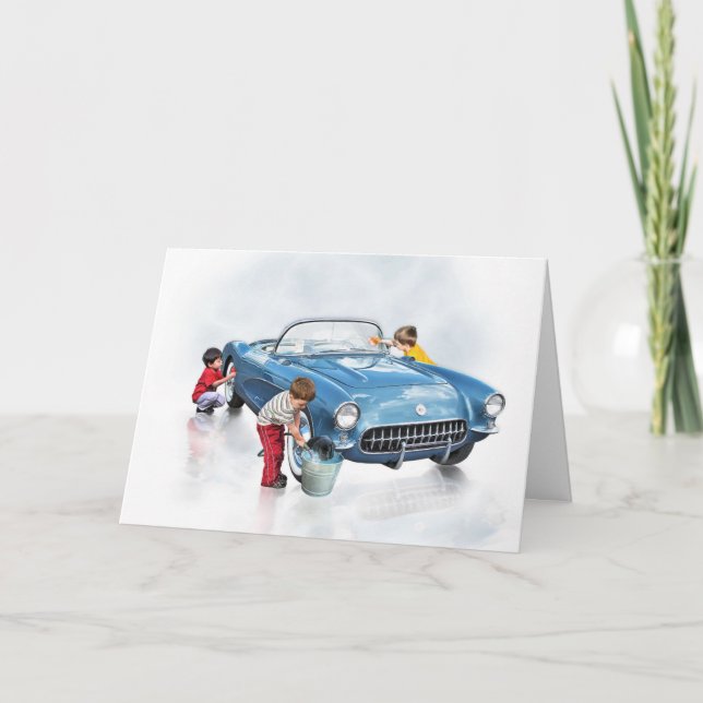Carte de voeux de fête des pères 3 (Devant)