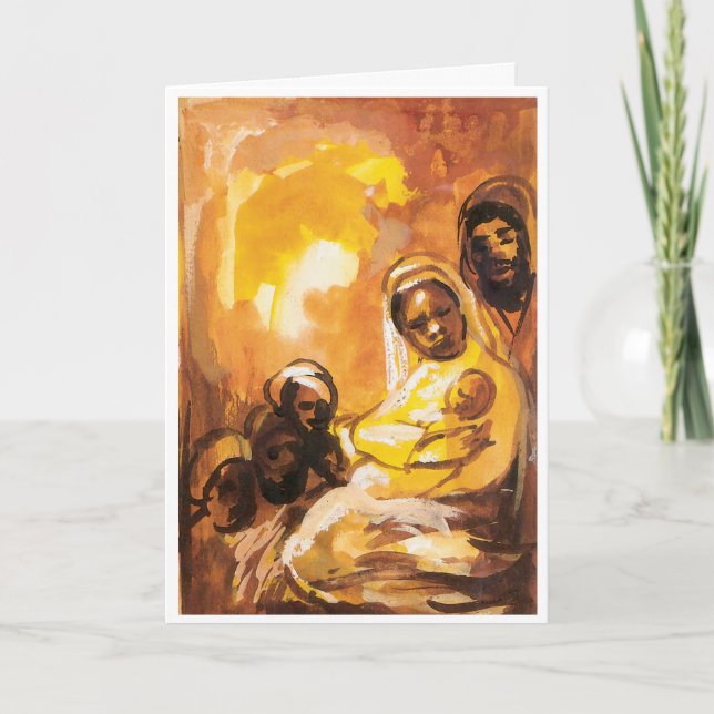 Carte de vœux de fêtes (Devant)