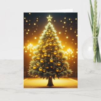 Carte de vœux de fêtes joyeux 