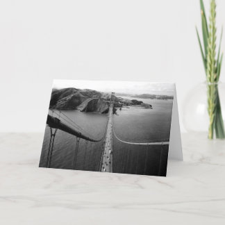 Carte de voeux de golden gate bridge San Francisco