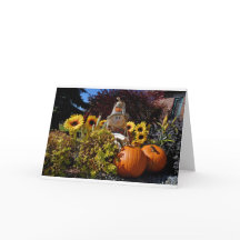 Carte de voeux de Halloween