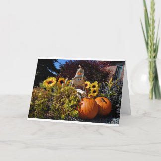 Carte de voeux de Halloween