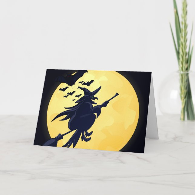 Carte de voeux de Halloween (Devant)