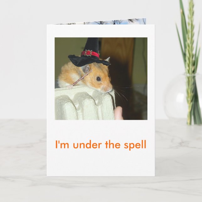 Carte de voeux de Halloween 1 (Devant)