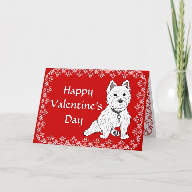Carte de voeux de heureuse Sainte-Valentin de (Devant)