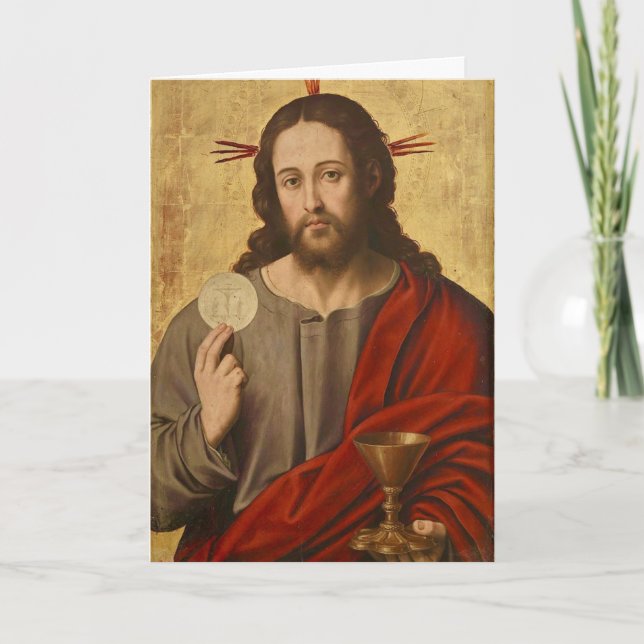 Carte de voeux de Jésus (Devant)