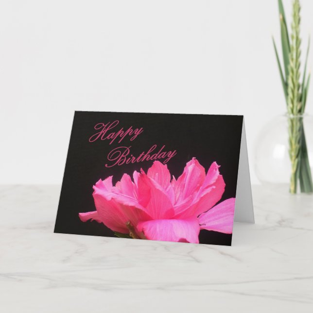 Carte de voeux de joyeux anniversaire (Devant)