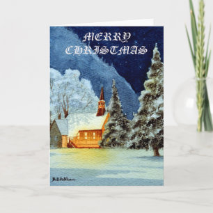 Carte de voeux de Joyeux Noël