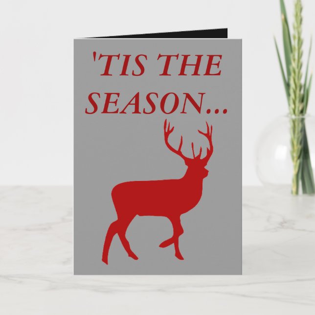 Carte de voeux de Joyeux Noël (Devant)