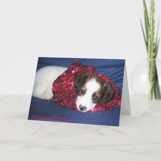 Carte de voeux de Joyeux Noël de "MOIS"