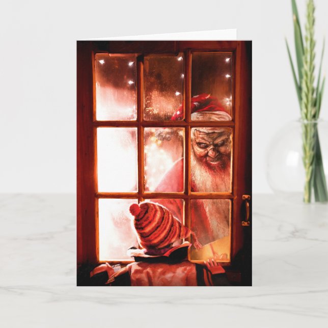 Carte de voeux de Krampus (Devant)