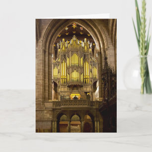 Carte de vœux de la cathédrale de Chester