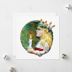 Carte de vœux de la fête de la Sainte-Lucie 2013 J