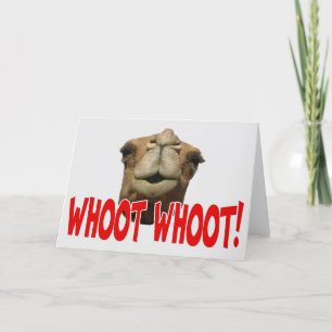 Carte de voeux de la Journée Hump Whot