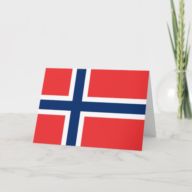 carte de voeux de la Norvège (Devant)
