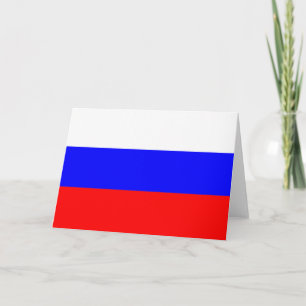 carte de voeux de la Russie