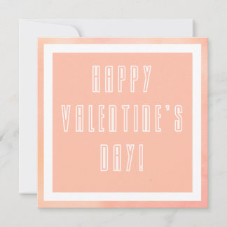 Carte de voeux de la Saint-Valentin