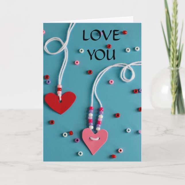 CARTE DE VOEUX DE LA SAINT-VALENTIN POUR VOUS* (Devant)