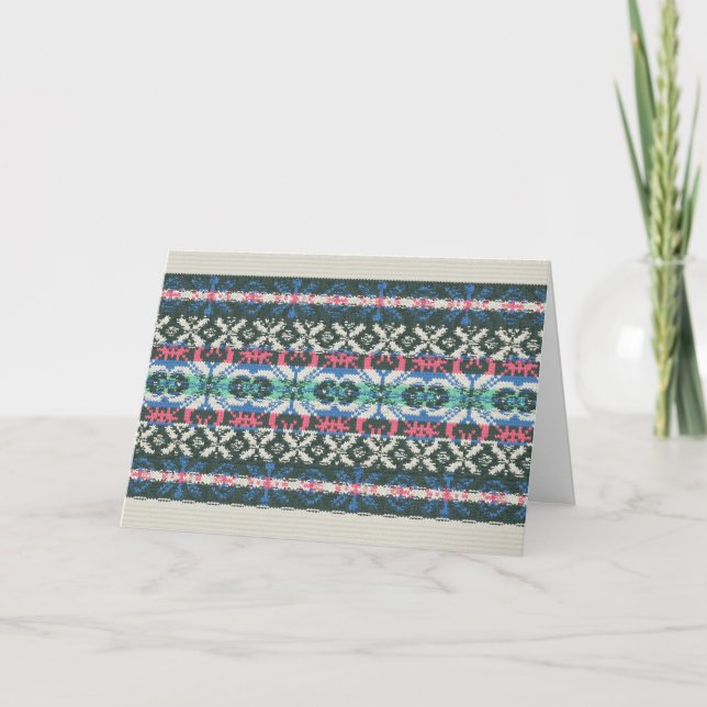 Carte de voeux de la saison des fêtes (Devant)